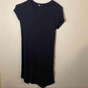 Women’s ribbed t shirt dress